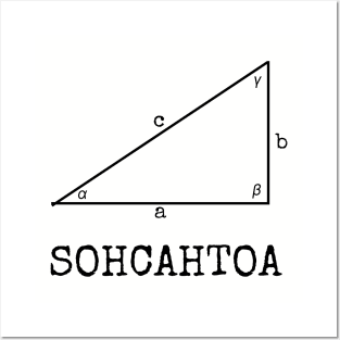 Trigonometric relations Posters and Art